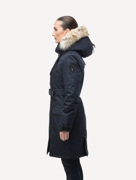 Пуховое пальто Tula Heather (Женский; S; Navy)